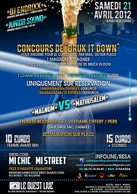 Soiree 21 Avril 2012